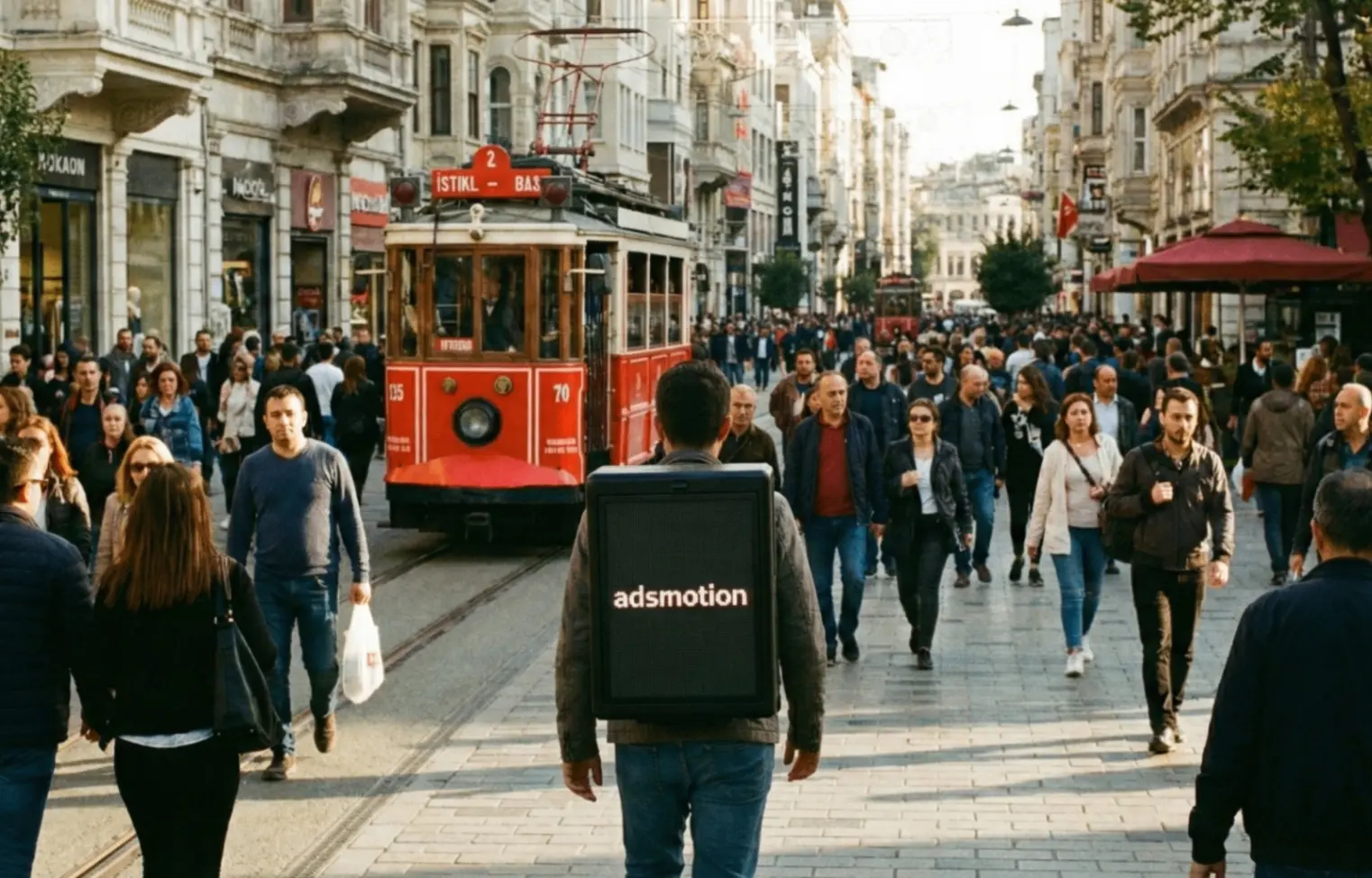 Sırt Çantası Dijital Reklamları